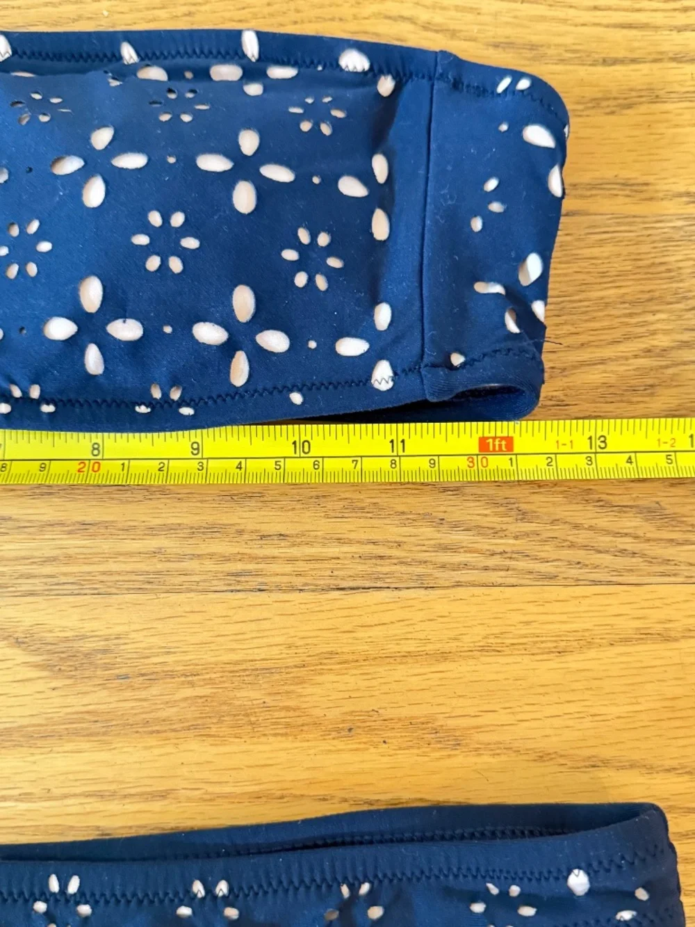 J. Crew Strapless Bikini Bandeau and Bikini Bottom Set (Size XS)